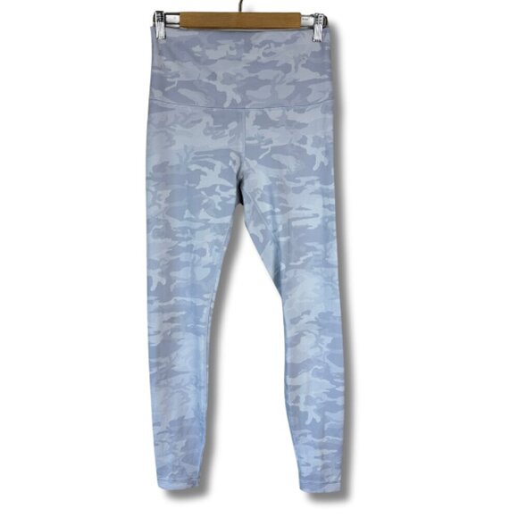 Lululemon Wunder Under High-Rise Tight 28" Athletic Leggings Camo Size 10 - Picture 1 of 4